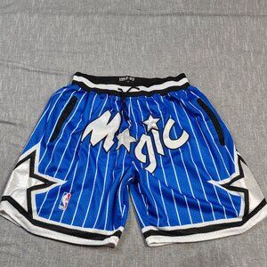Orlando Magic x Just Don NBA Basketball Shorts Size Medium‎ Authentic Throwback